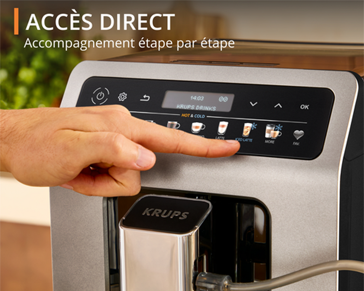 Krups - Kaffeevollautomat Evidence Hot and Cold – Bild 3