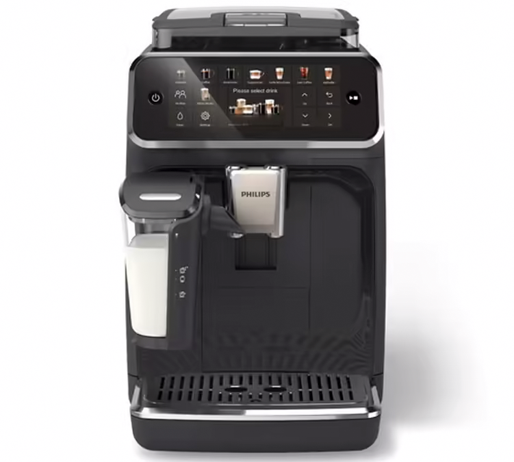 Philips Kaffeevollautomat Serie 5500 EP5541/50 LatteGo Schwarz verchromt – Bild 3